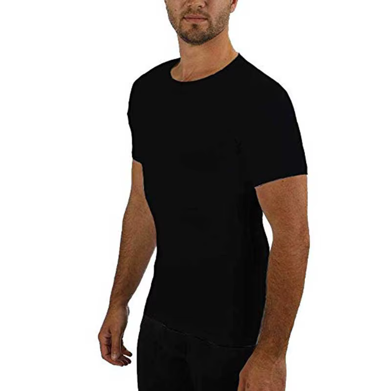 T-shirt léger anti-transpiration pour homme, système de superposition, pièges à la chaleur et à l'hu