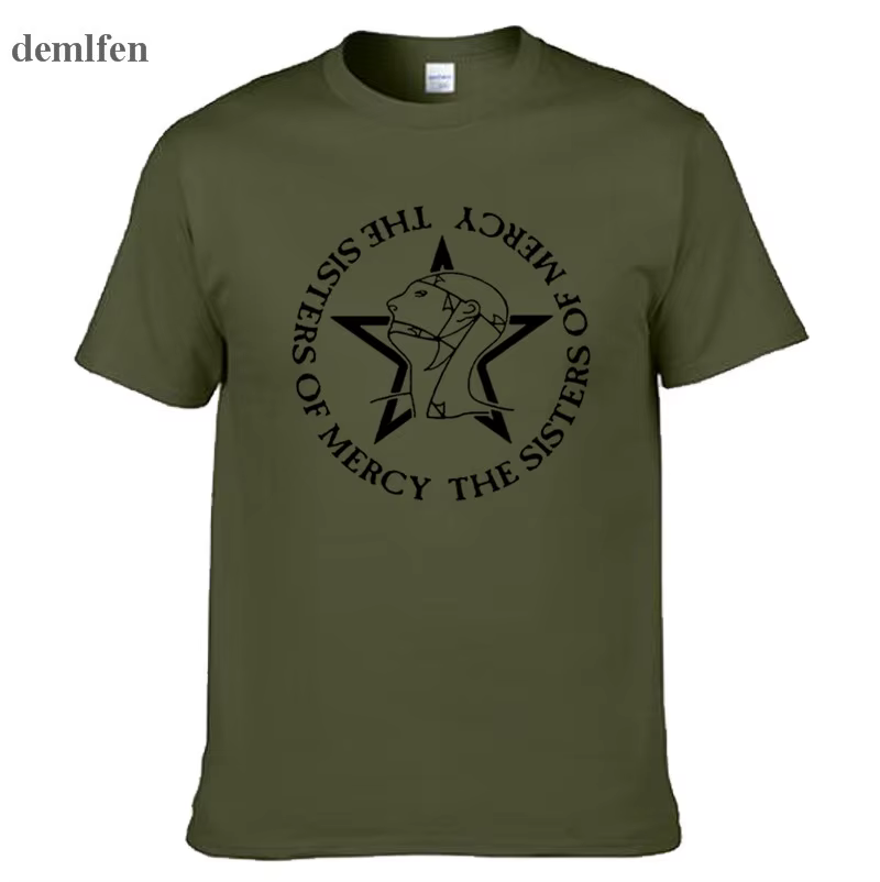 Les sœurs de miséricorde T-Shirt hommes et femmes T-Shirt Post Punk Goth groupe de Rock t-shirts cou