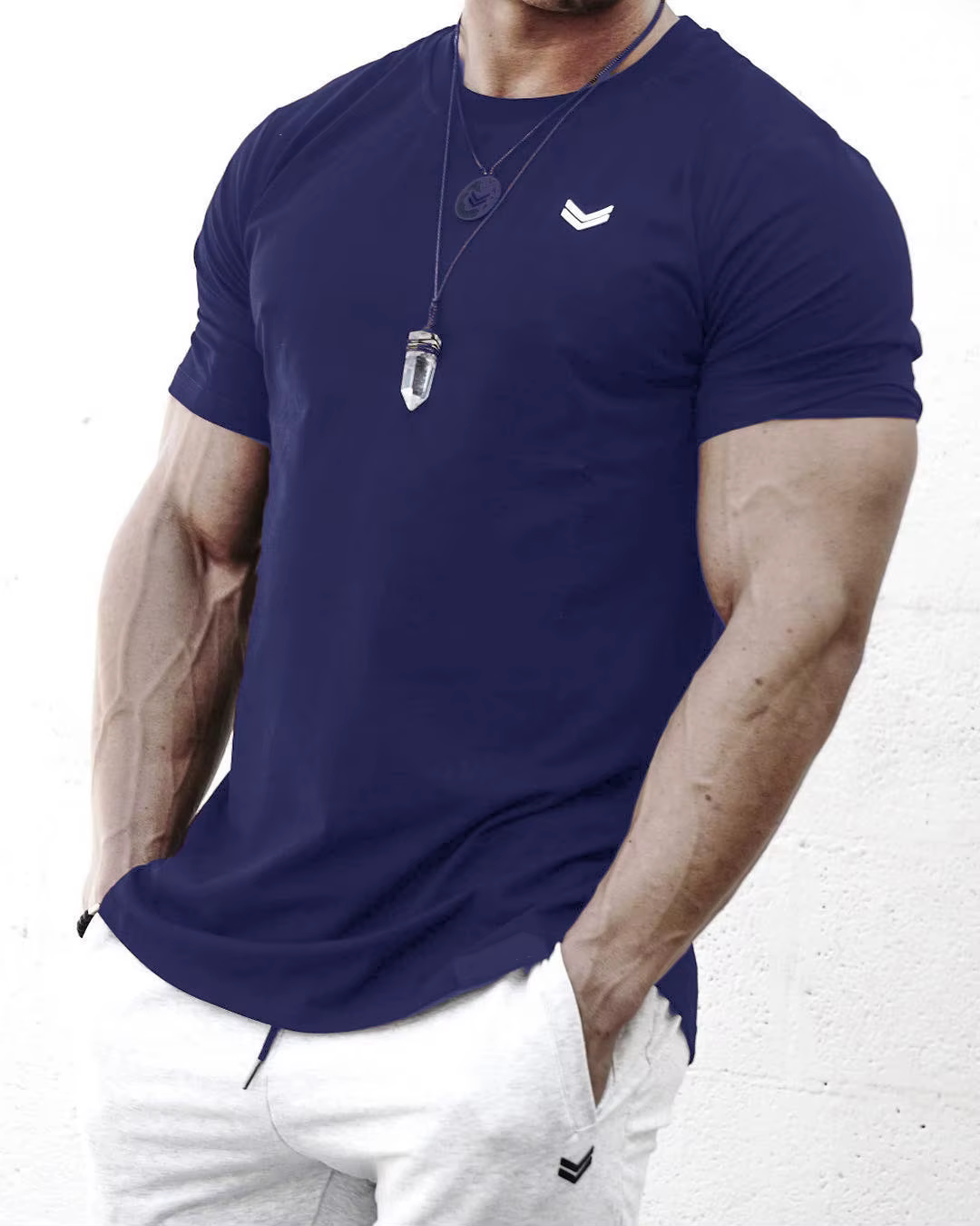 T-shirt à manches courtes pour homme, vêtement de musculation, exercice, été, 03/Wear