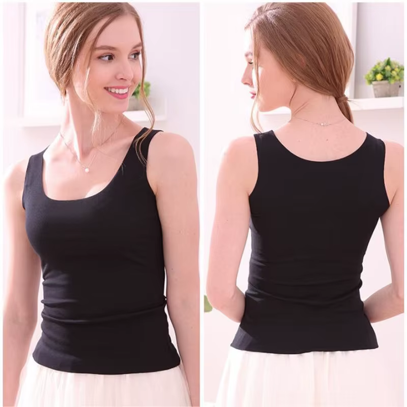 Super doux Modal débardeur femmes mince haut sans couture été loisirs t-shirts chemise élastique bas
