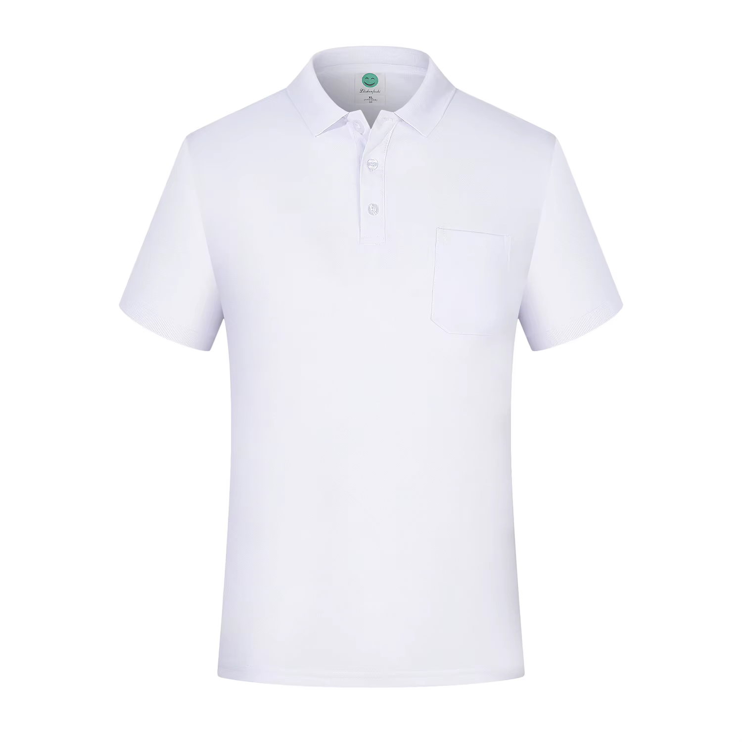Polo à manches courtes pour homme, haut de gamme, couleur unie, Logo personnalisé, décontracté, à la