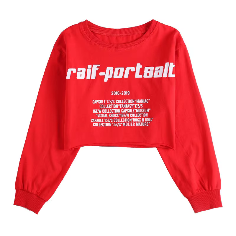 Style Hip Hop hauts récolte adolescents pour filles vêtements de rue Cool fille coton T-shirt mode a