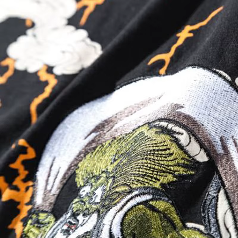 Supzoom Nouvelle Arrivée T-shirt Homme Broderie Tatouage Manches Courtes Ample Décontracté Grande Ta
