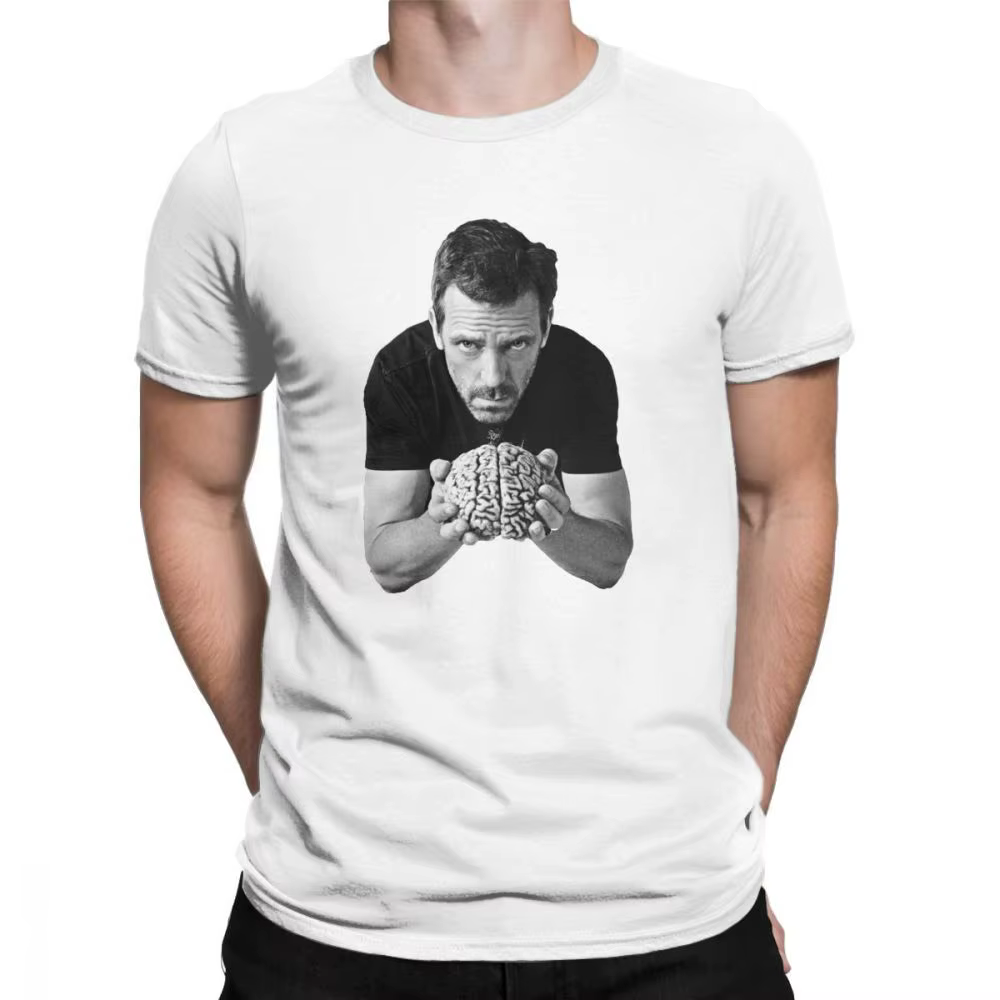 T-Shirt à manches courtes pour homme, Streetwear, personnalisé, en coton, grande taille, Dr House Us