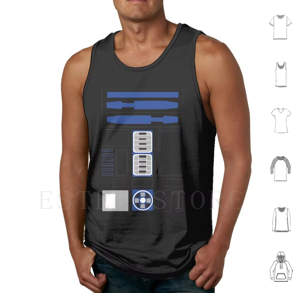 Débardeurs et gilets Robot Body Robot Nerd R2d2