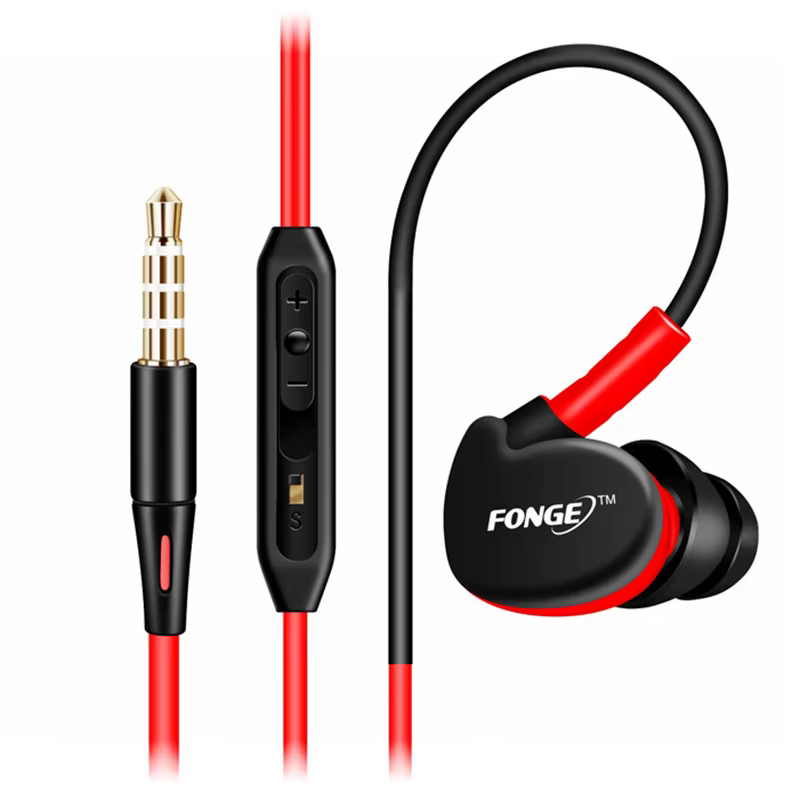 Écouteurs stéréo 3.5 MM, casque de sport pour la course à pied, Super Bass, étanche IPX5, HIFI, main