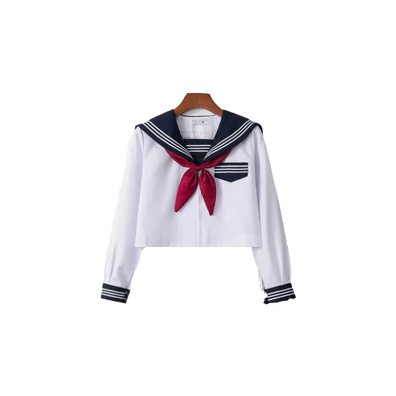 Jupe uniforme JK pour filles orthodoxes japonaises, robe de marin, manches longues, tenue d'étudiant