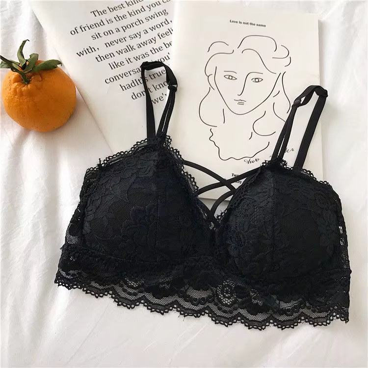 Camisoles sexy en dentelle pour femmes, haut court en fibre, vêtements d'extérieur confortables et r