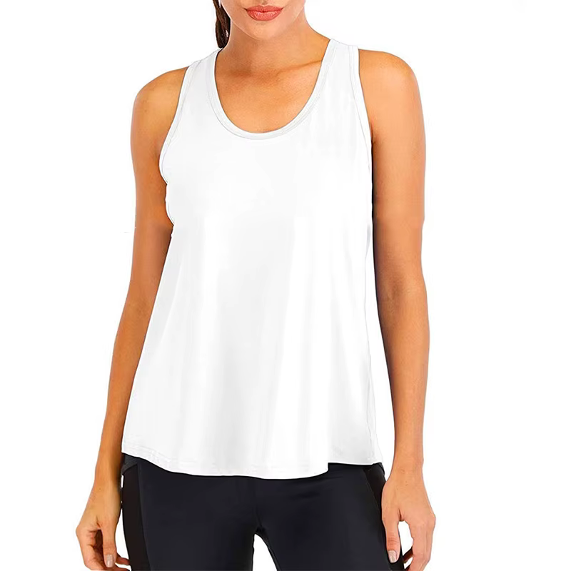Chemise de Yoga femme nouveau Style T-Shirt ample Fitness hauts gilet femmes sans manches Sport T-Sh