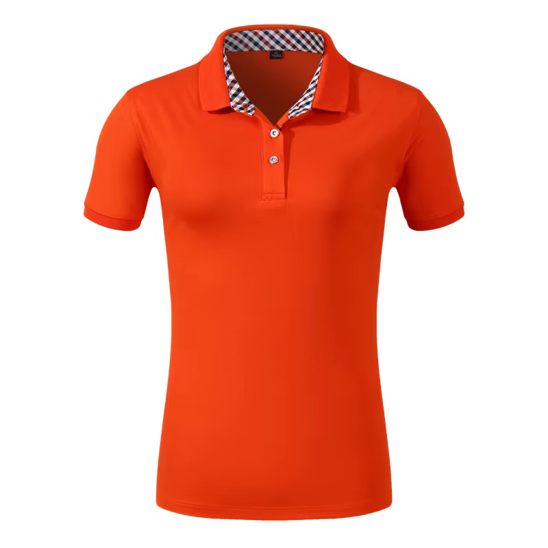 Polo à Manches Courtes en Coton pour Femme, Haut de Haute Qualité, Imprimé Personnalisé, Broderie, D