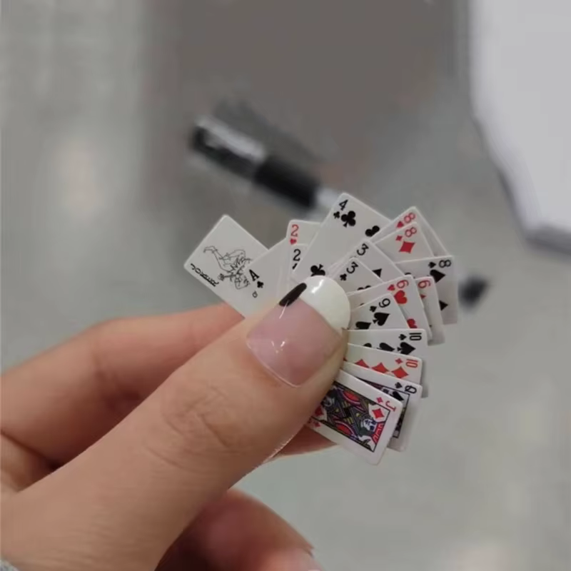 Mini cartes à jouer amusantes et mignonnes, jeux de Poker, Super petites cartes, cadeaux, jouets de 