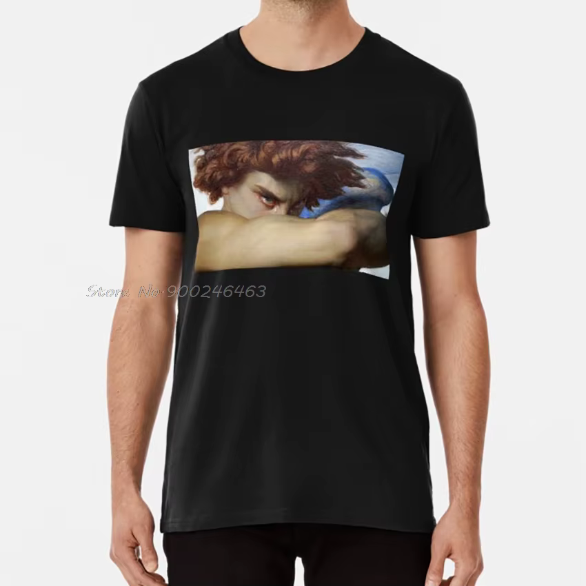 Ange déchu (détail) t-shirt Alexandre Cabanel Rennaisance chérubin ange Renaissance classique Tumblr