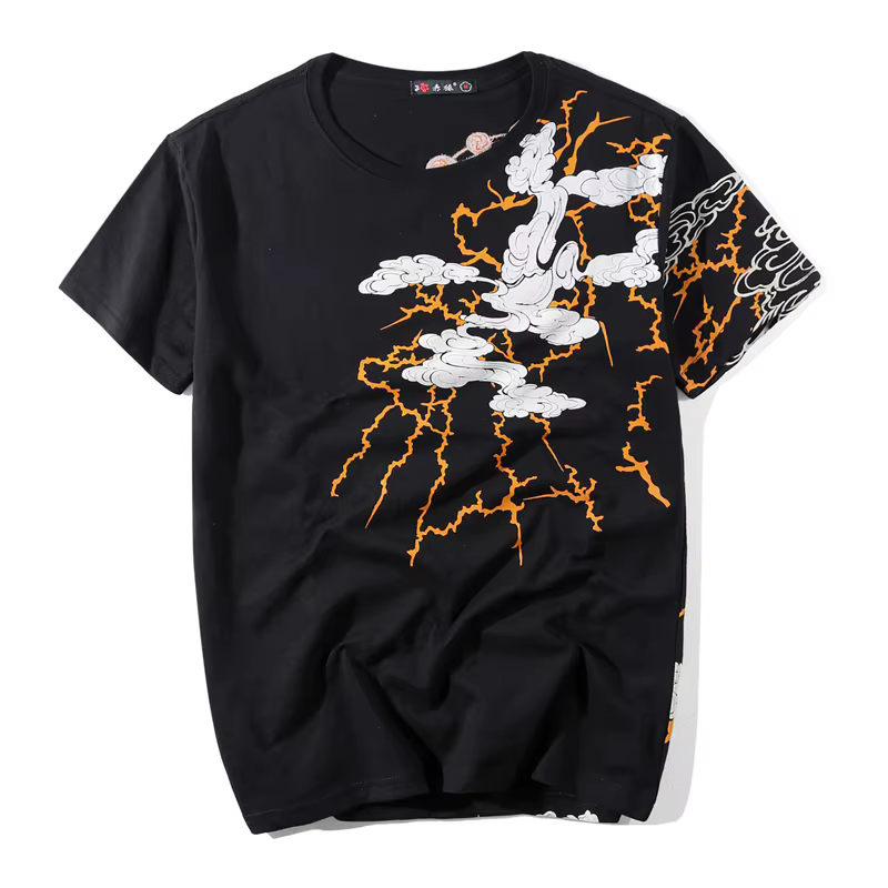 Supzoom Nouvelle Arrivée T-shirt Homme Broderie Tatouage Manches Courtes Ample Décontracté Grande Ta