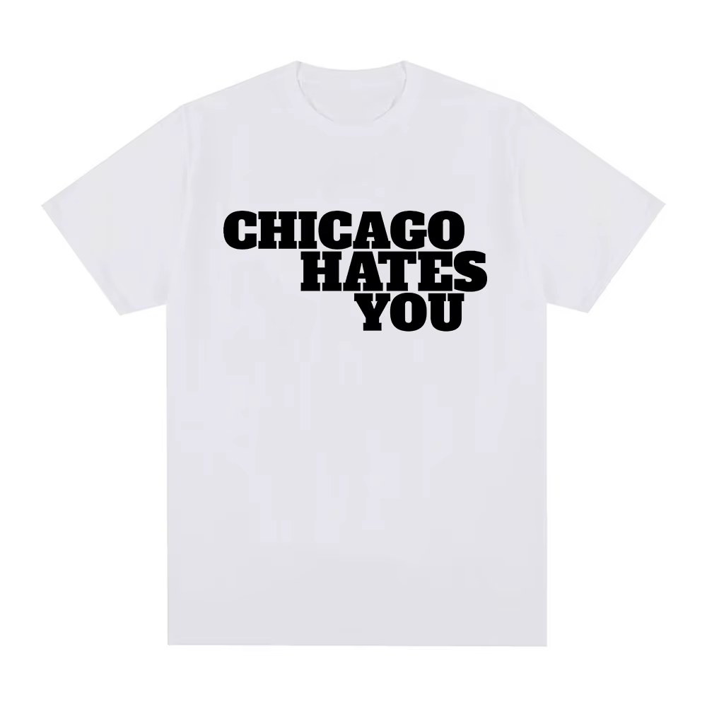 Rappeur chef Keef Chicago déteste vous même Style T-shirt hommes mode Hip Hop surdimensionné T-shirt