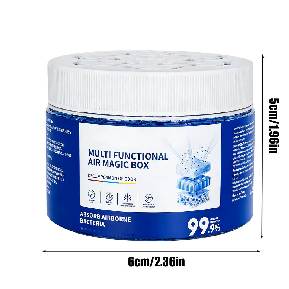 Purificateurs d'air pour chambre à coucher, 2 pièces, boîte de dépoussiérage automatique 100ML, puri