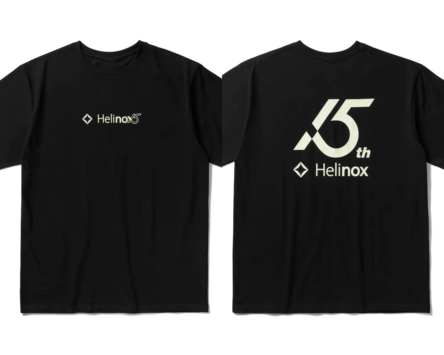 Été adulte 100% coton T-shirt hommes Helinox 15th anniversaire Y2k à manches courtes rue nouvelle mo