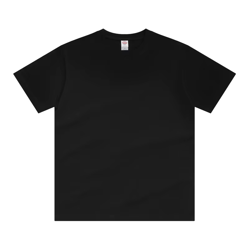 T-shirt surdimensionné à manches courtes pour hommes et femmes, 250g, 100% coton, Logo imprimé, brod