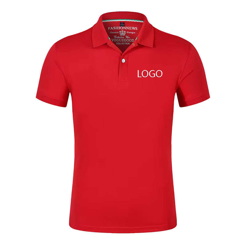 Polo à manches courtes pour hommes, Logo personnalisé, nouvelle collection été, respirant, couleur u