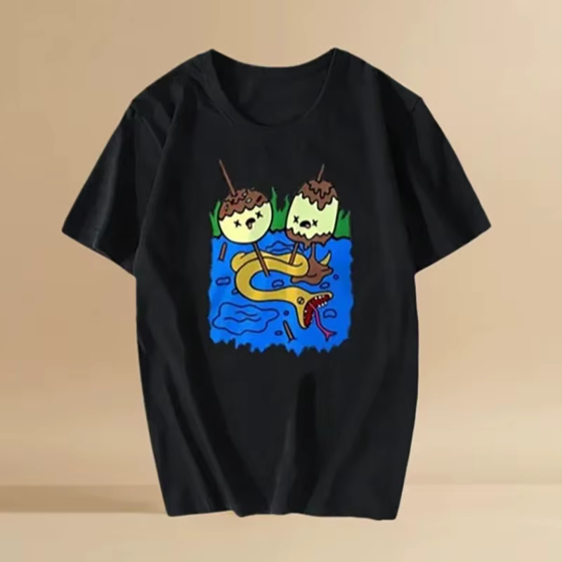 Rock à mâcher princesse décontracté femmes drôle T-Shirt fille Harajuku 90S T-shirt hommes Goth Marc