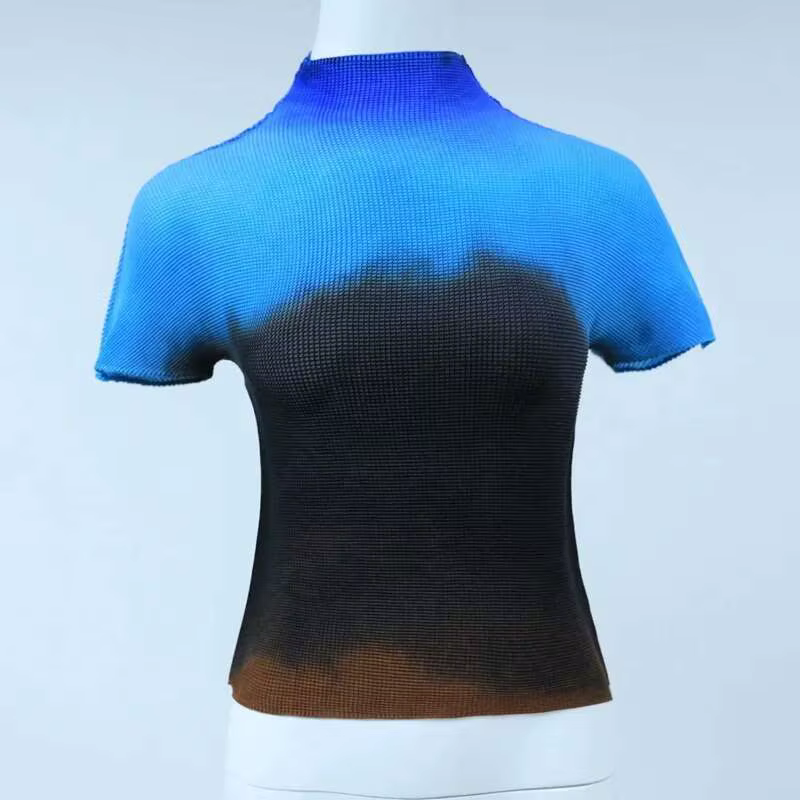 LANMREM 2025 été nouveau T-shirt tout-match pour Famale haute qualité Style mince tissu élastique à 