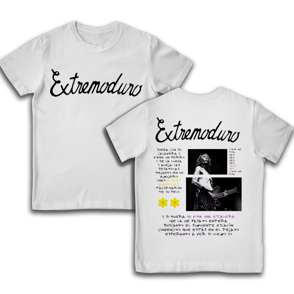 Rock Band Extremoduro 3D impression T-Shirt été hommes respirant décontracté à manches courtes chemi