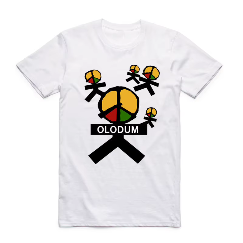 T-shirt rétro hommes femmes imprimer graphique t-shirts Antiwar Michael Jackson MJ OLODUM t-shirt ét