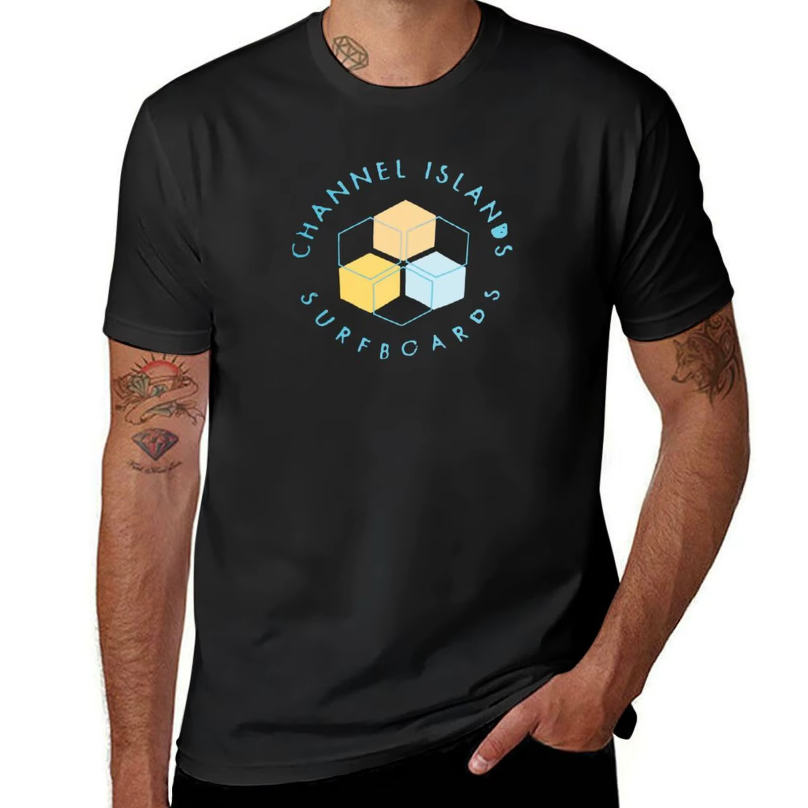 Le meilleur planche de surf<channel islands="">T-Shirt surdimensionné pour hommes, vêtements d'été, 