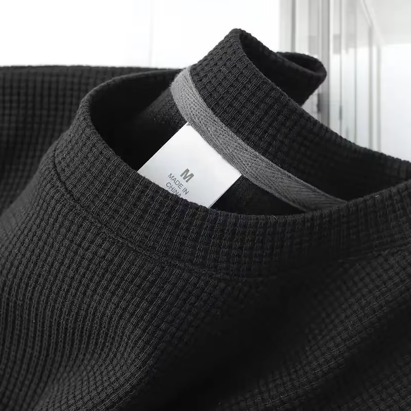 T-Shirt d'été à manches courtes et col rond pour hommes, confortable et respirant, haut à manches co
