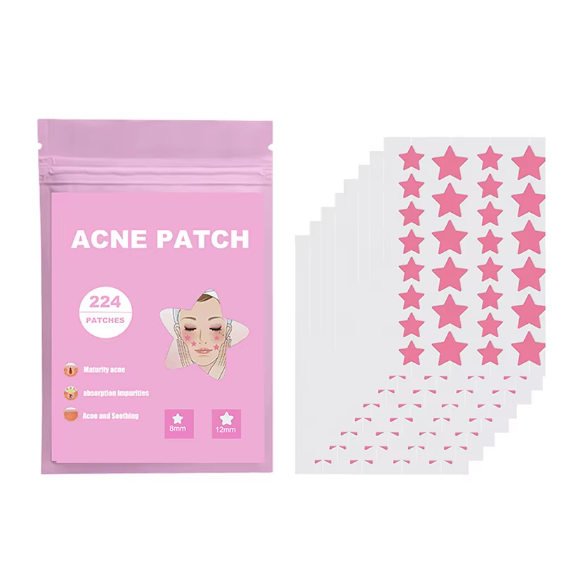 Star Pimple Patch pour l'acné, coloré, invisible, élimination de l'acné, autocollants de soins de la