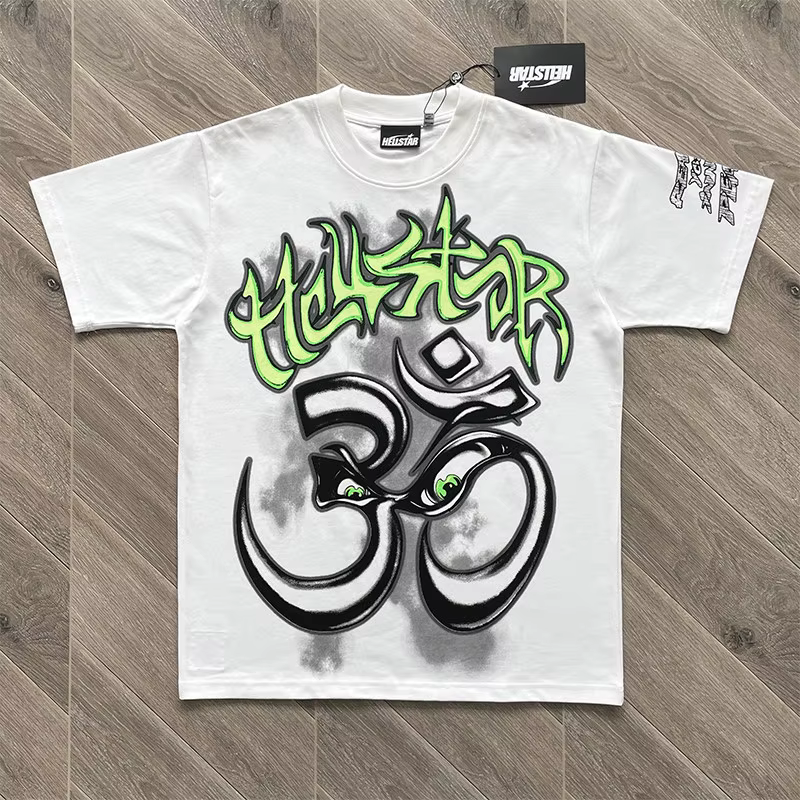 T-shirt à manches courtes avec imprimé graffiti Reach Your Inner Peace de HellStar Studios