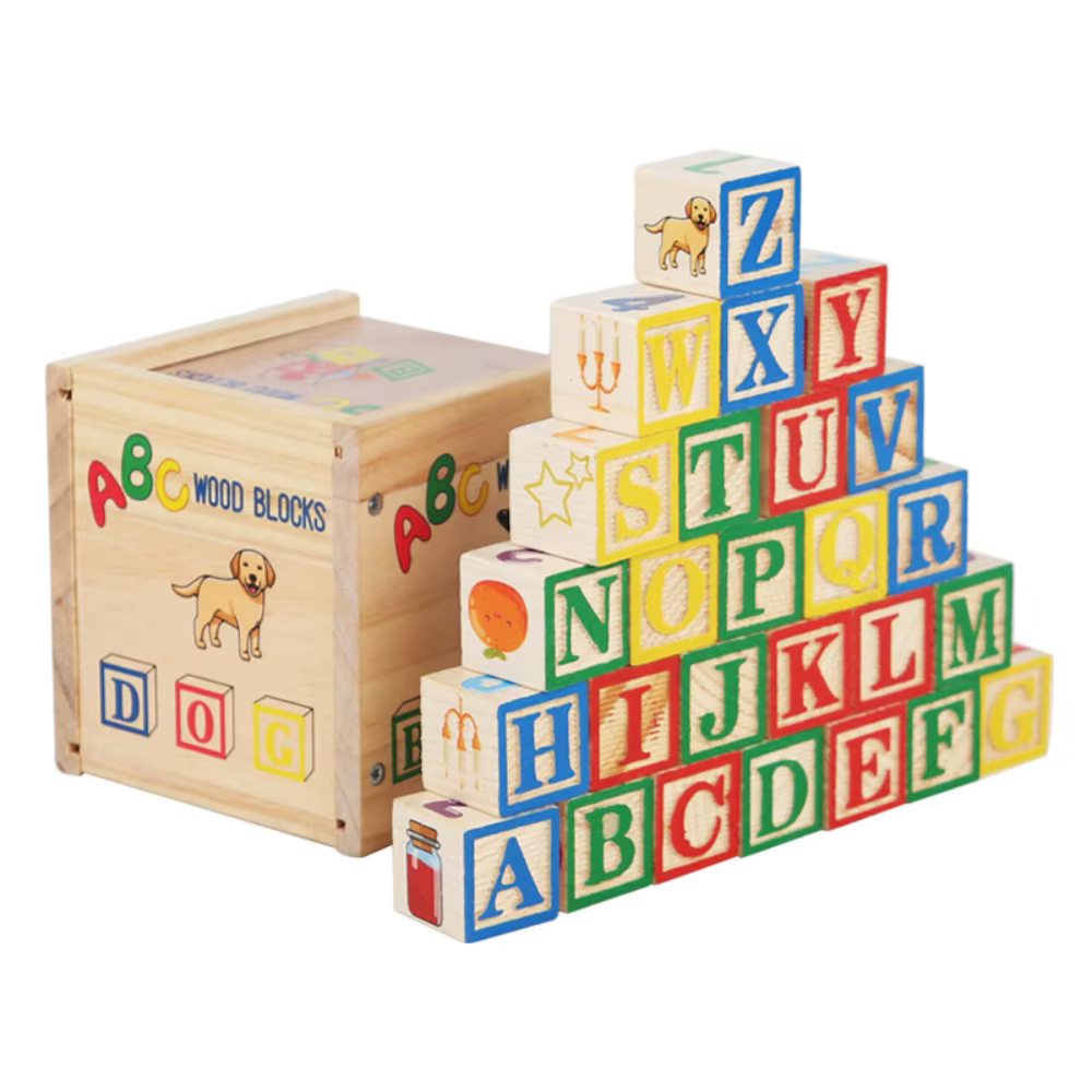Blocs de construction en bois pour apprentissage Cognitif, éducation précoce, motricité, jouets cogn