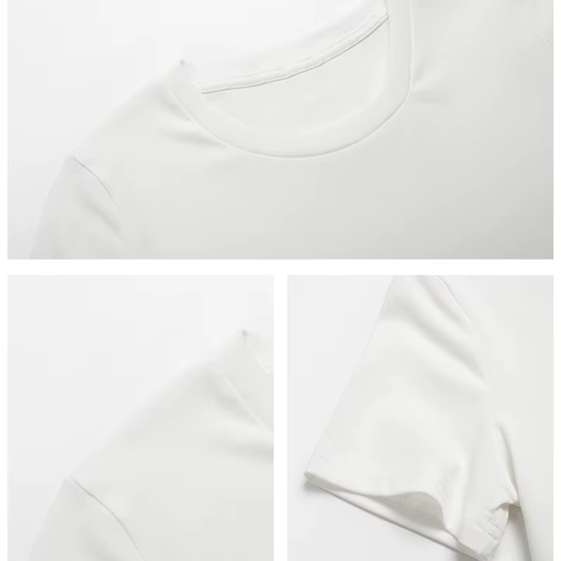 J'aime Barcelone femmes T-Shirt été Harajuku haut court Sexy vêtements de fête col rond recadrée nom