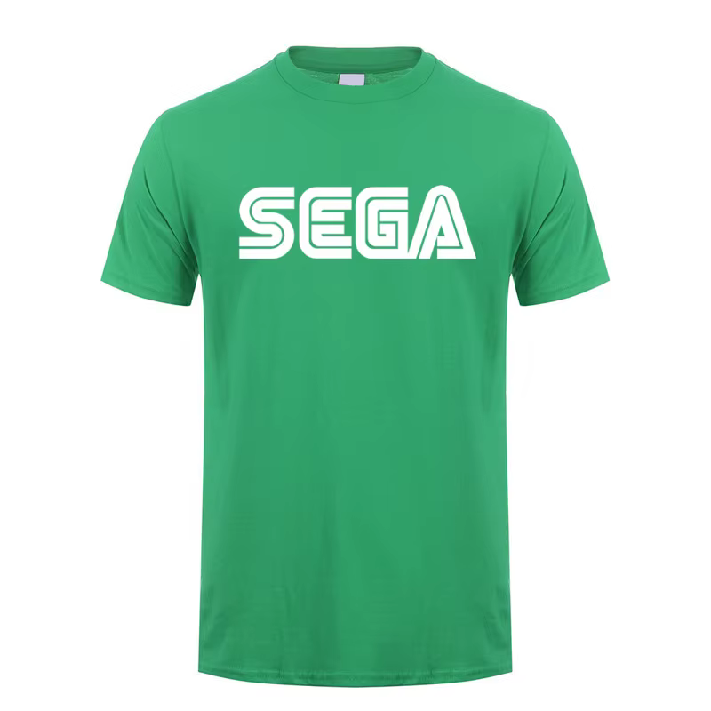Sega t-shirts hommes décontracté coton à manches courtes été Sega Logo t-shirt homme hauts t-shirts