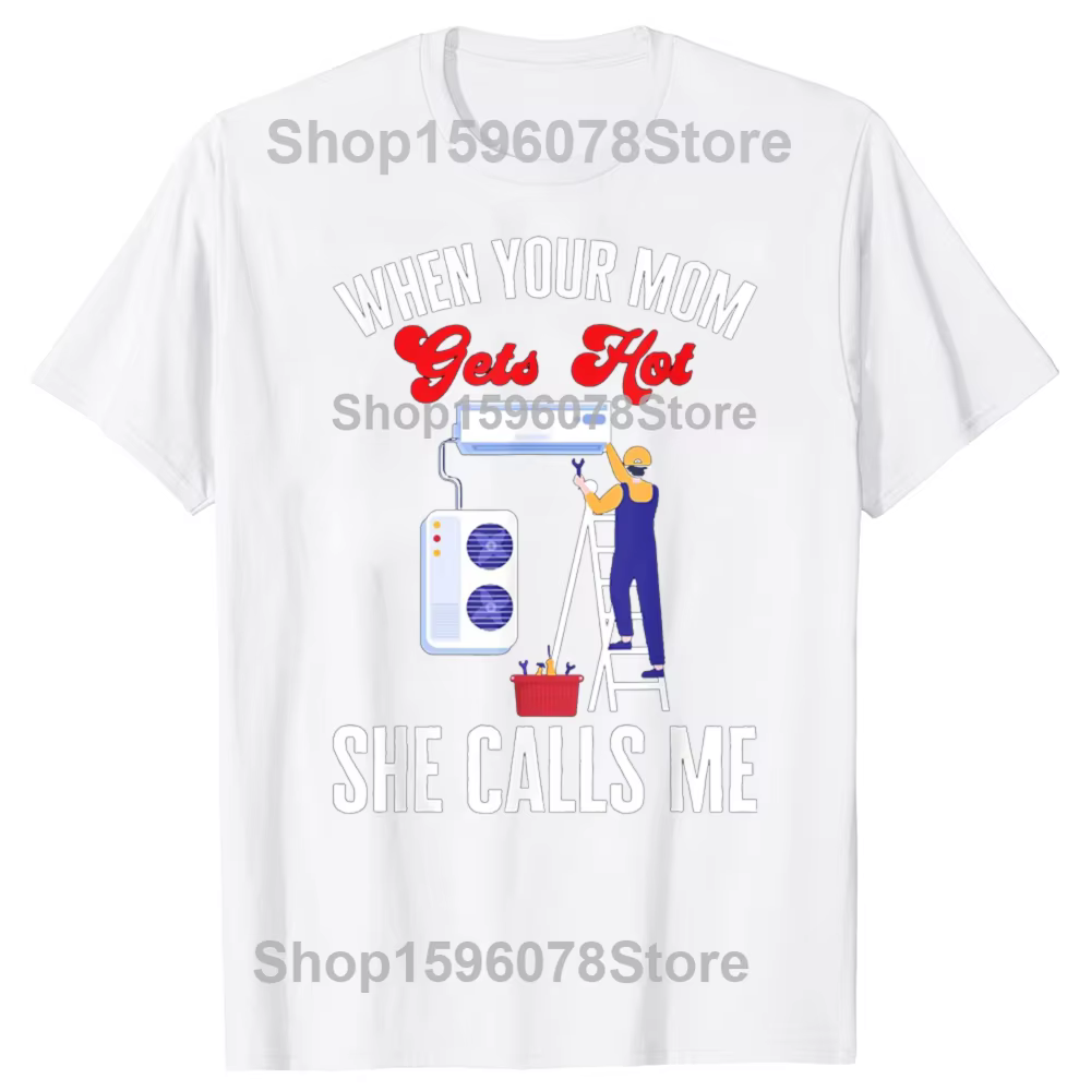Drôle technicien de cvc maman blague Tech graphique T-shirts hommes femmes mode t-shirt décontracté 