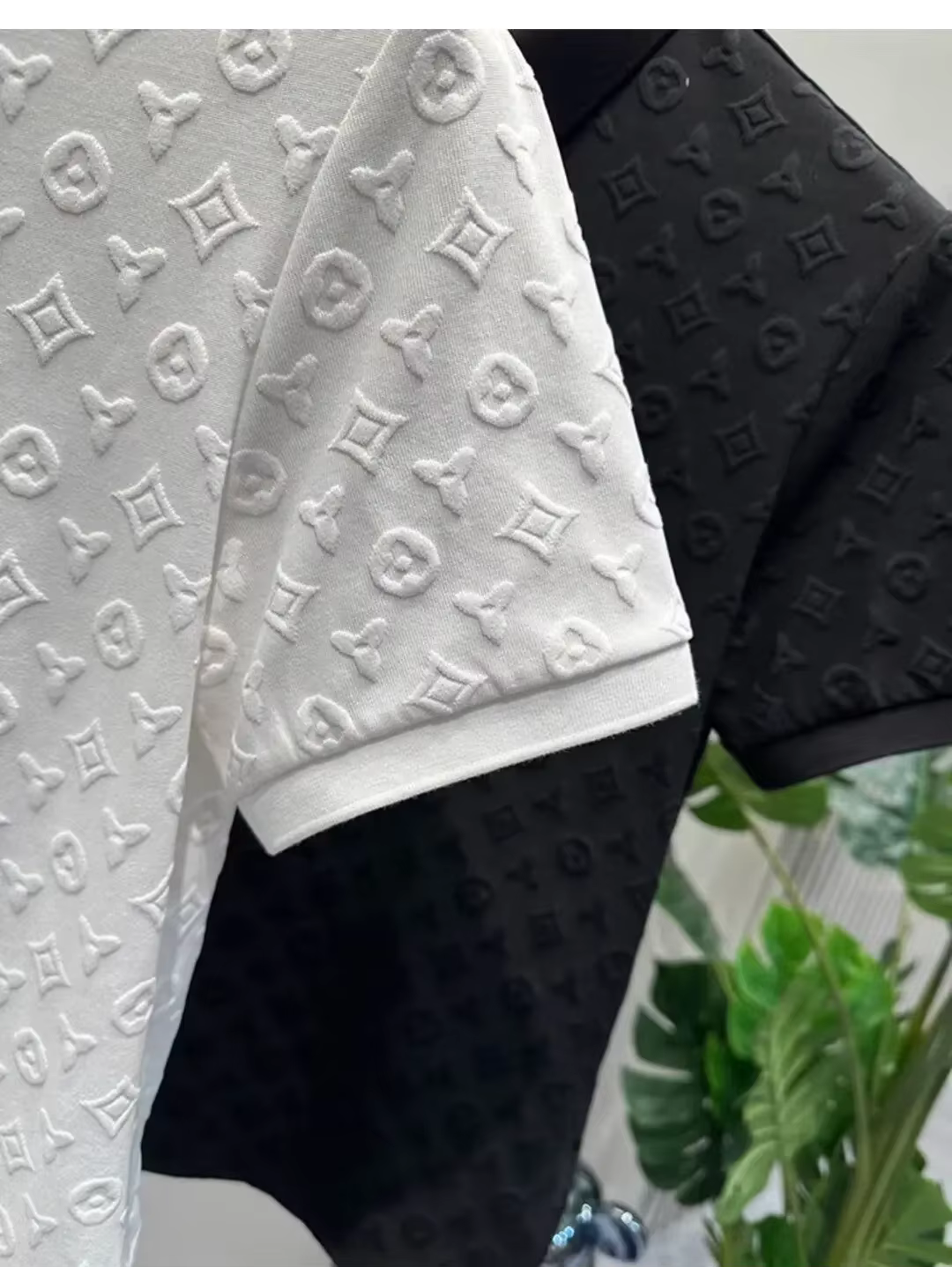 Été nouveaux hommes Lop-up creux à manches courtes Polo T-Shirt glace soie respirant affaires mode T