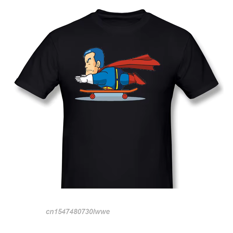 T-Shirt à manches courtes pour homme, estival et Cool, en coton