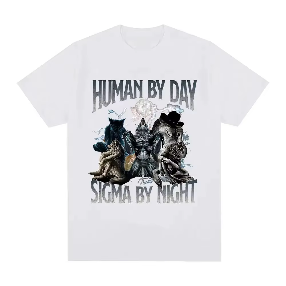 Soyez respectable à papa drôle Alpha loup-garou loup Meme T-Shirt prévalent doux manches courtes T-S