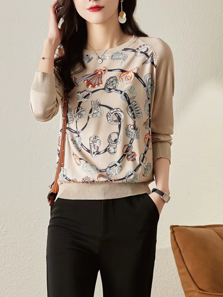 Pull basique en tricot doux, chemises décontractées, t-shirts à fond, t-shirts tricotés, nouveau