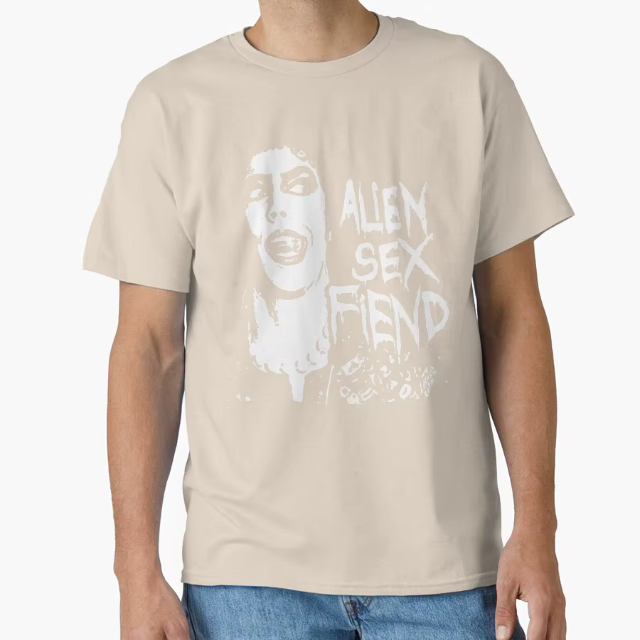 Rocky horreur image show frank n furter alien sexe fiend années 80 vintage films d'horreur t-shirt g