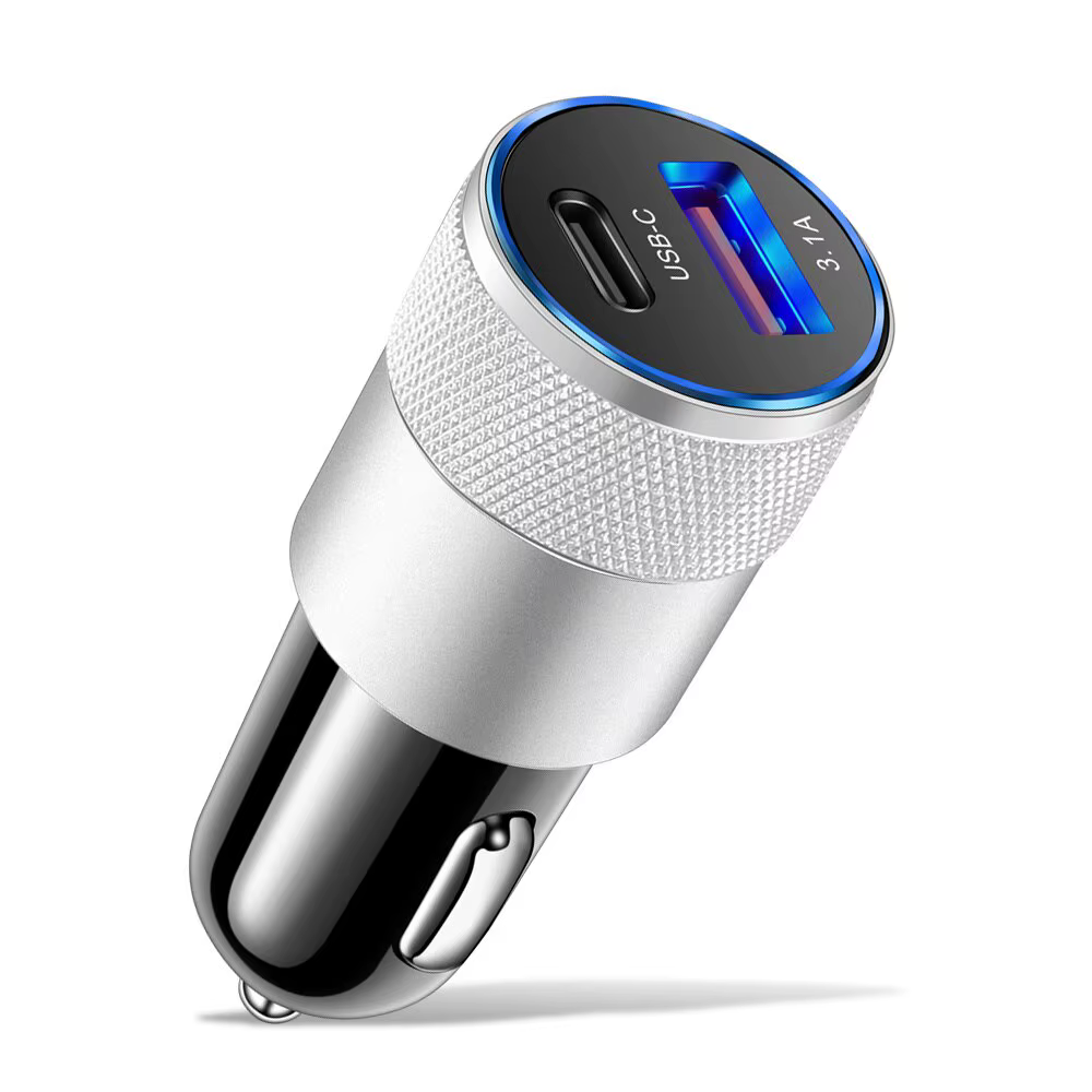 OlPG-Chargeur de voiture USB Type C, Charge rapide, Adaptateur de téléphone pour iPhone 13, 12, Xiao