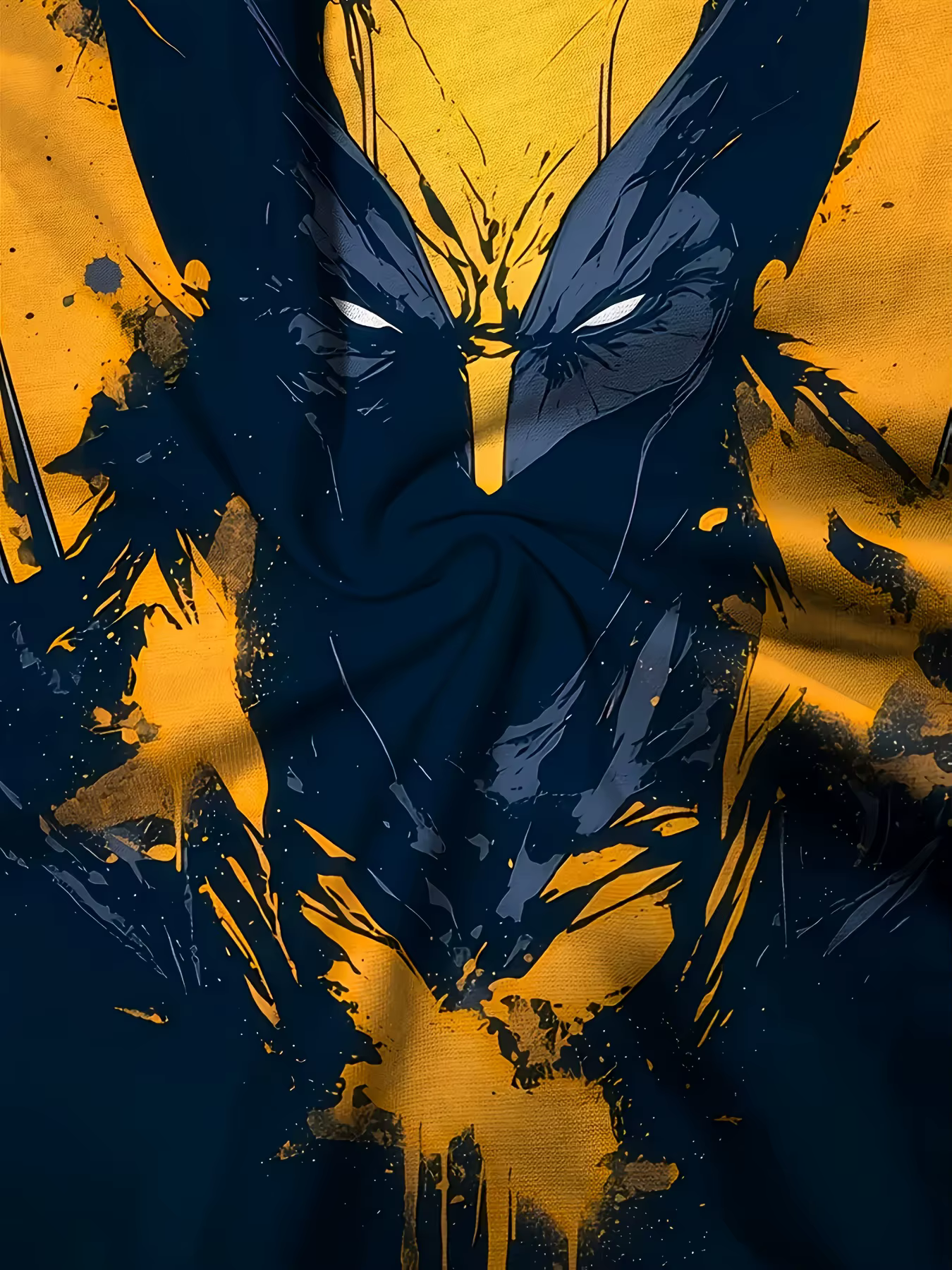 Marvel Wolverine T-Shirt graphique pour hommes Costume de fan de super-héros d'été lavable en machin
