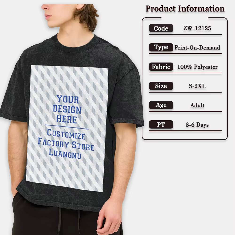 T-shirt personnalisé, tee-shirt sur mesure, impression DIY de votre photo, logo de marque, texte, po