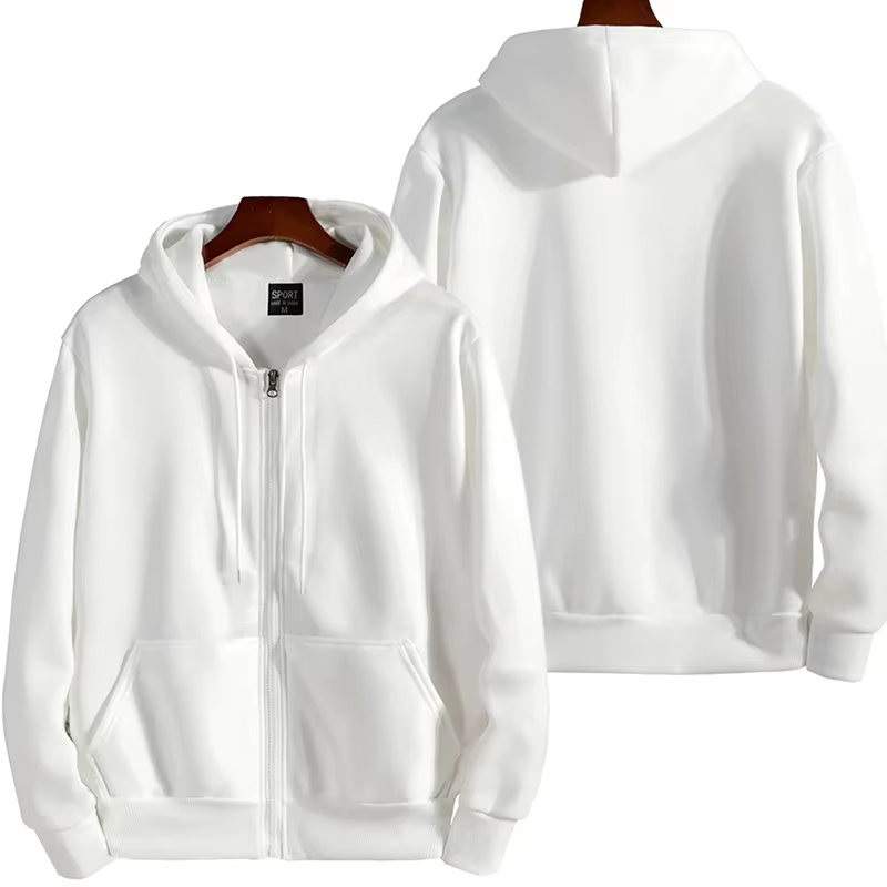 Sweats à capuche zippés pour hommes, sweat à capuche à manches longues, tenue décontractée pour homm