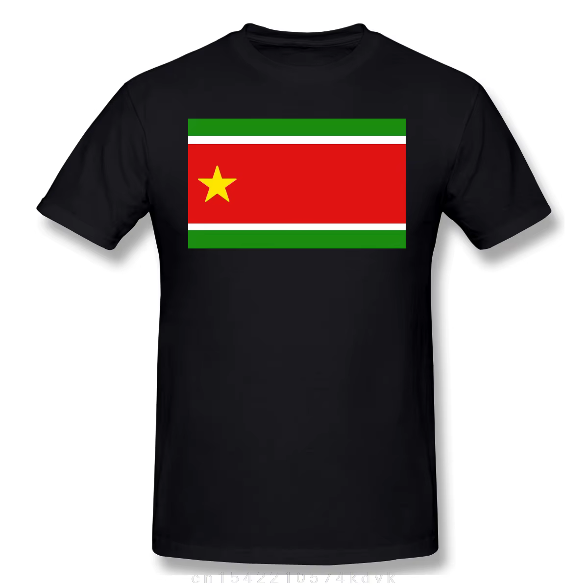 T-shirt basique à manches courtes pour hommes, T-shirt fantaisie drôle, Guadows Oupe Gwada, R276, ta