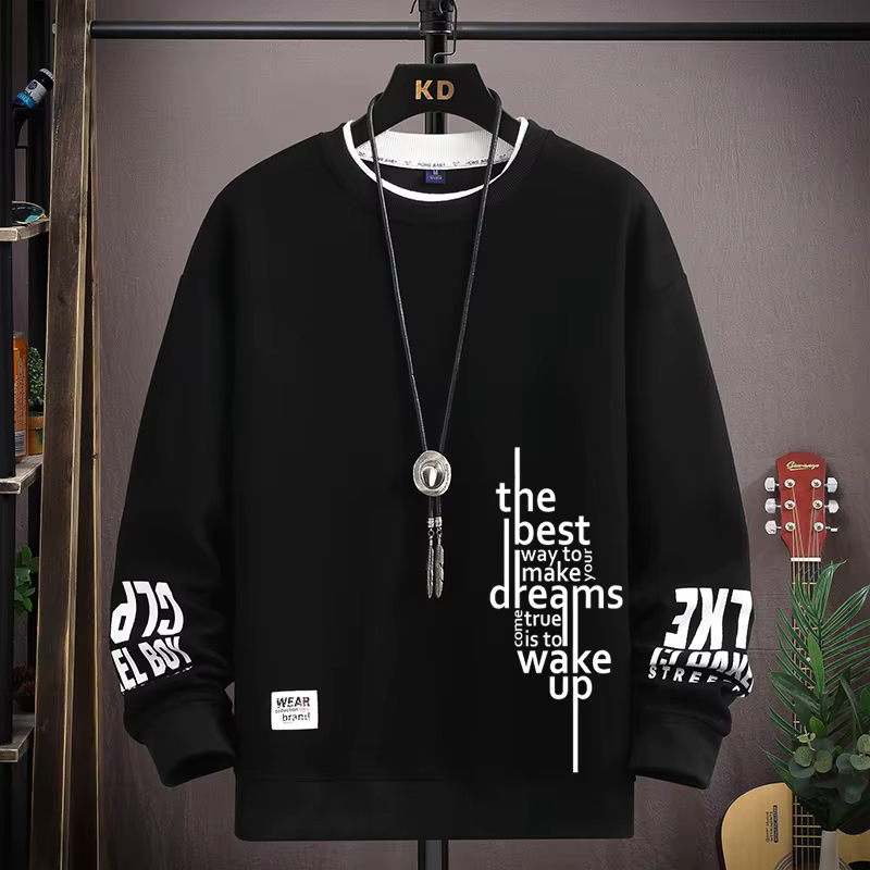 2025 nouveaux sweats pour hommes S-5XL sweats à capuche automne lettres imprimées à manches longues 