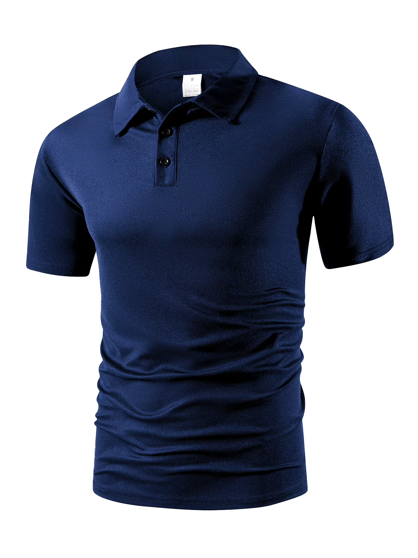 Polo d'été pour hommes, décontracté, respirant, confortable, couleur unie, haute qualité, T-Shirt à 