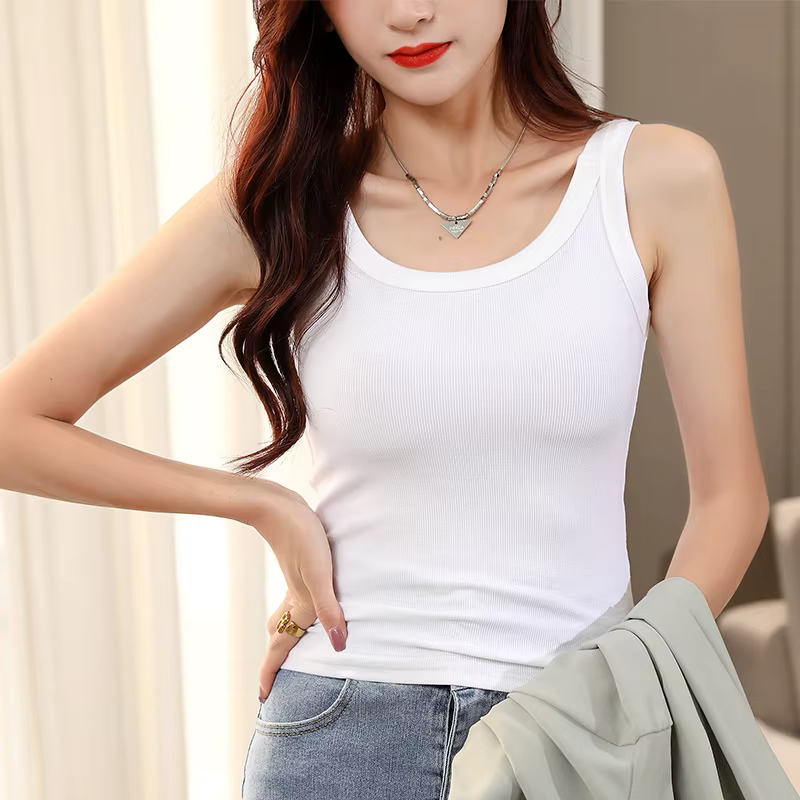 Femmes haut sport gilet réservoir sans manches t-shirt femme chemises de course Sexy côtelé chemises