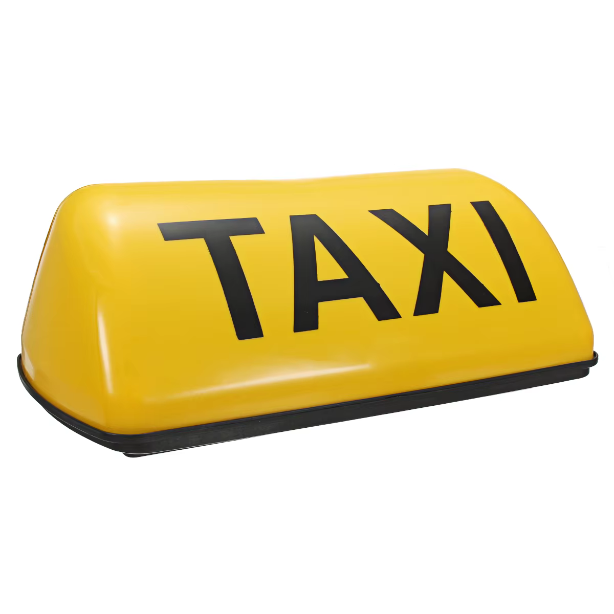 Lampe de signalisation LED étanche pour taxi et voiture, coque jaune, lumière breton avec base magné
