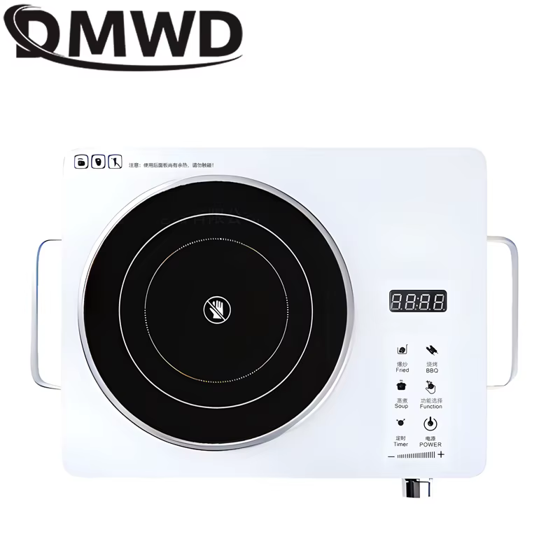 Cuisinière à induction électrique domestique, four de chauffage infrarouge, marmite intelligente, cu