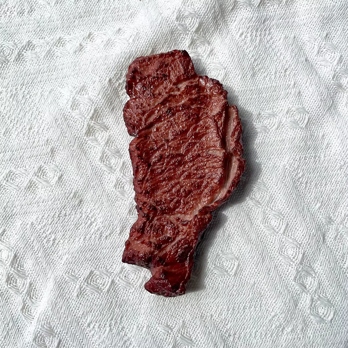 Modèle de faux steak réaliste-accessoire de viande artificielle pour la photographie alimentaire, af